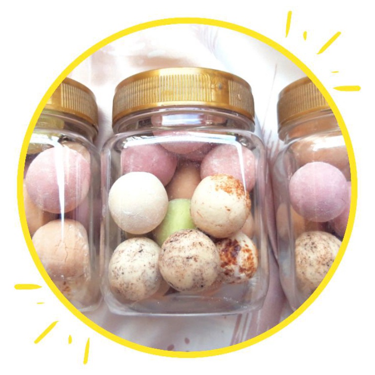 

Wow banget Djadoel Bola Susu Bola Susu Bandung toples mini