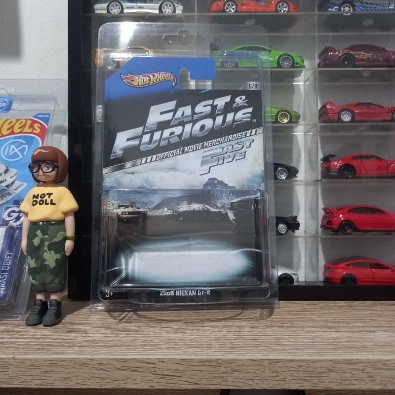 Custom Card Nissan GT-R R35 Fast & Furious Official Movie Merchandise Hot Wheels