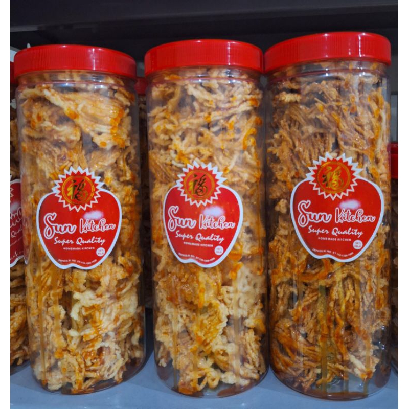 

Keripik Mie kua (vege)