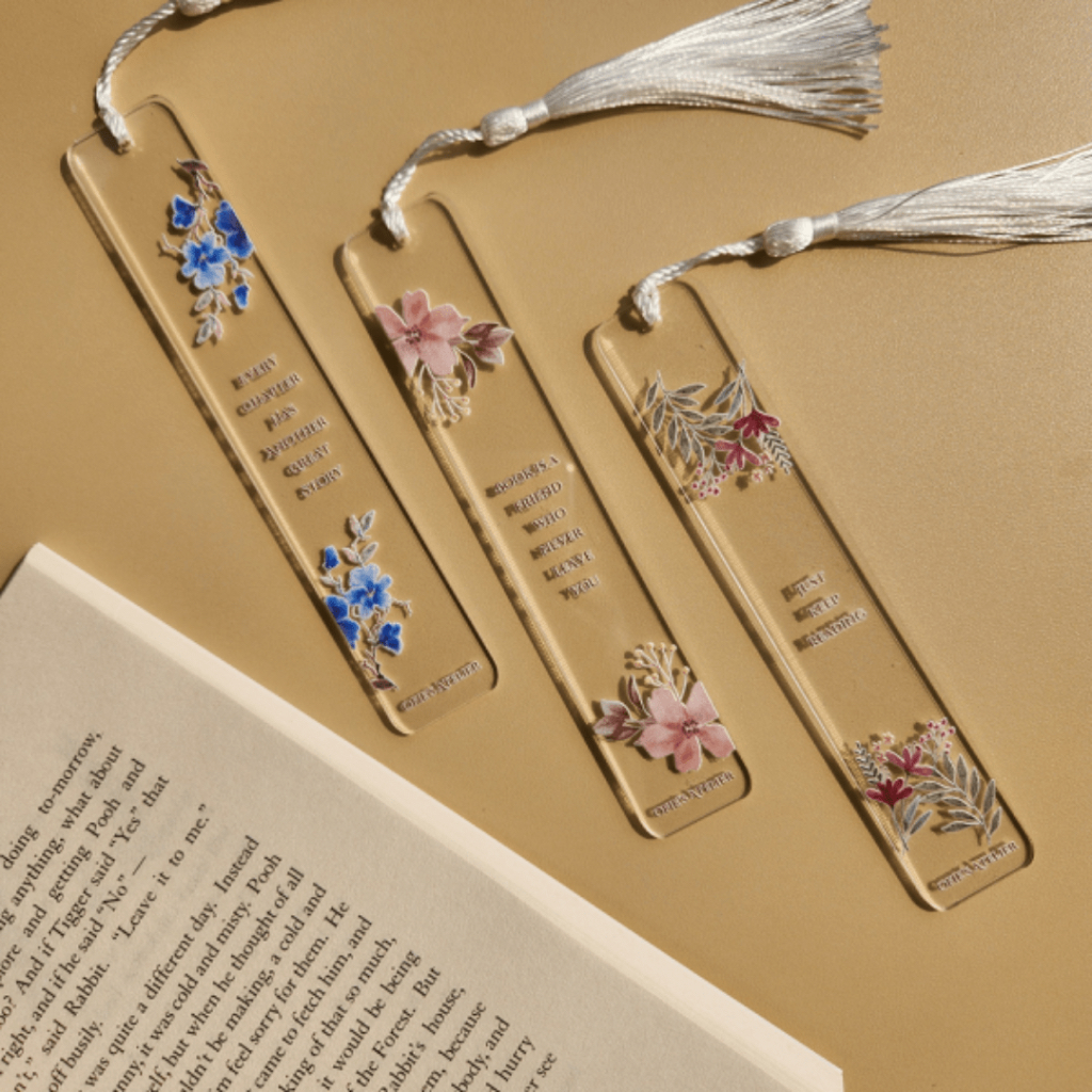 

Flower Quotes Bookmark Ofies Atelier Pembatas Buku