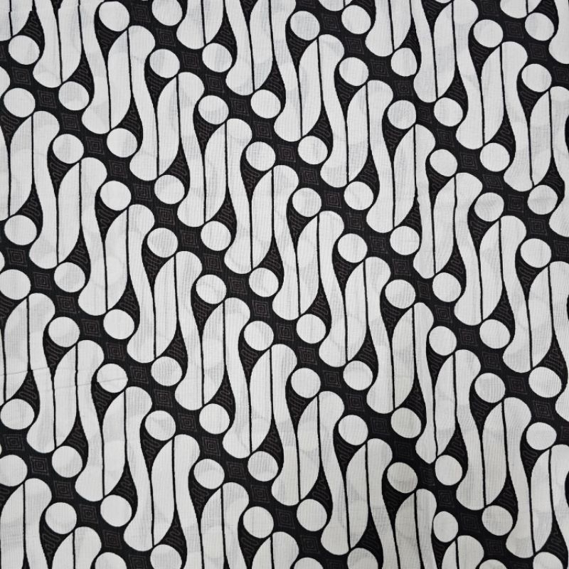 Kain Panjang Batik / Jarik Putih (Barong, Kawong)