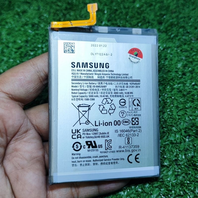 Baterai Samsung A23 A235F - Model EB-BM526ABY Ori Copotan