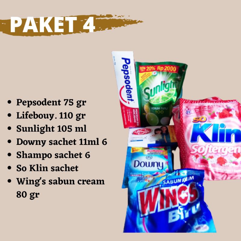 

Paket Sembako 4