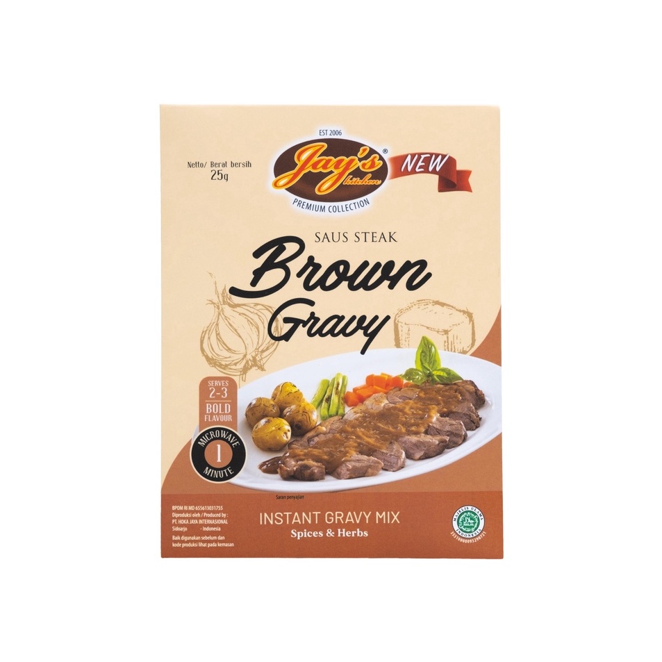 

Pasti Untung Jays Brown Gravy