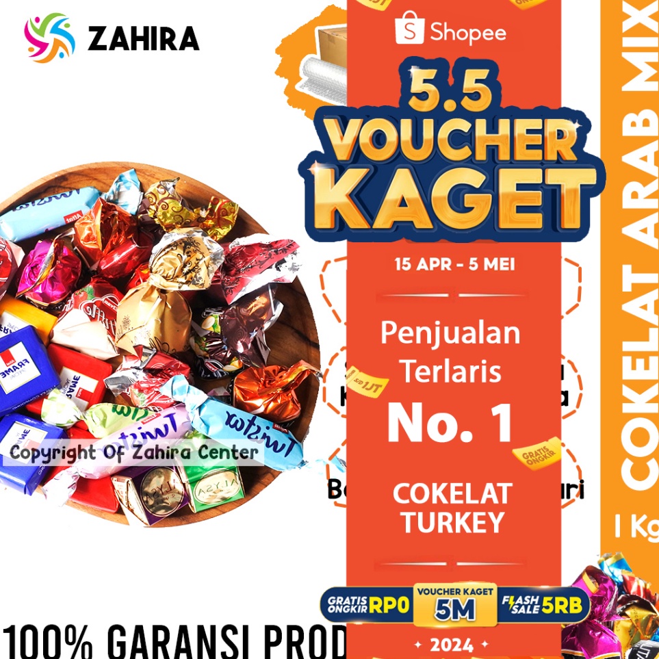 

Top Product COKELAT ARAB TURKI Premium 1Kg Pasti Fresh Cokelat Mix Camilan Mood Booster Dari Truffle Deluxe