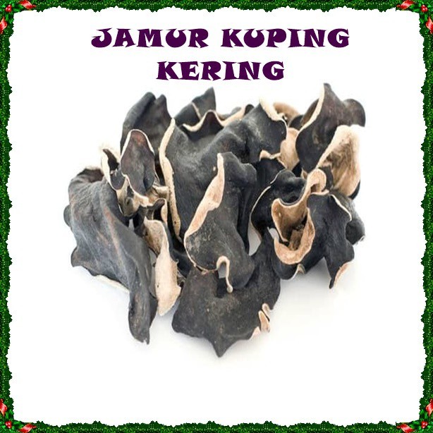 

Jamur Kuping Hitam Kering 100g