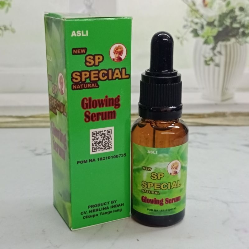 Serum SP Hijau 20 Ml Glowing BPOM