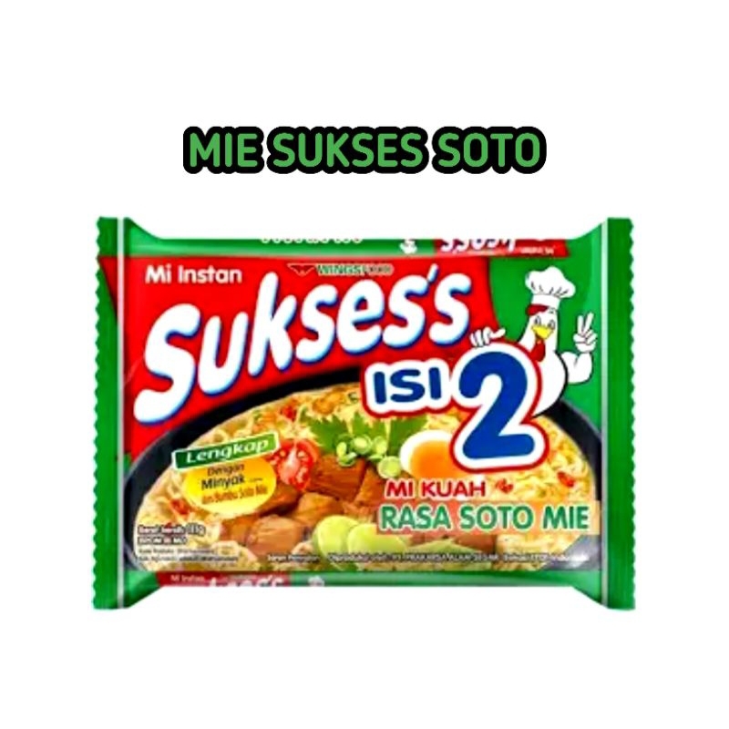 

Mie Sukses isi 2 Rasa Soto 111g