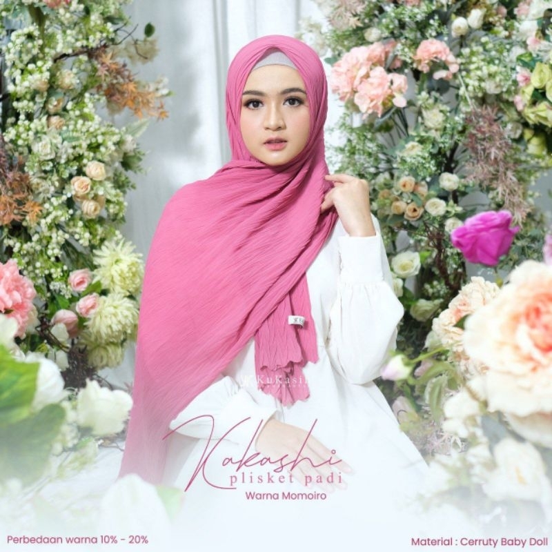 pasmina viral/ pasmina plisket/Kakashi pasmina plisket