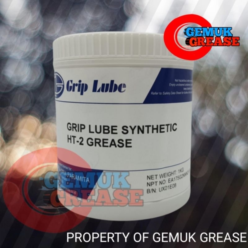 GRIPLUBE - SYNTHETIC HIGH TEMP GREASE 1Kg, Gemuk, Pelumas, Stempet