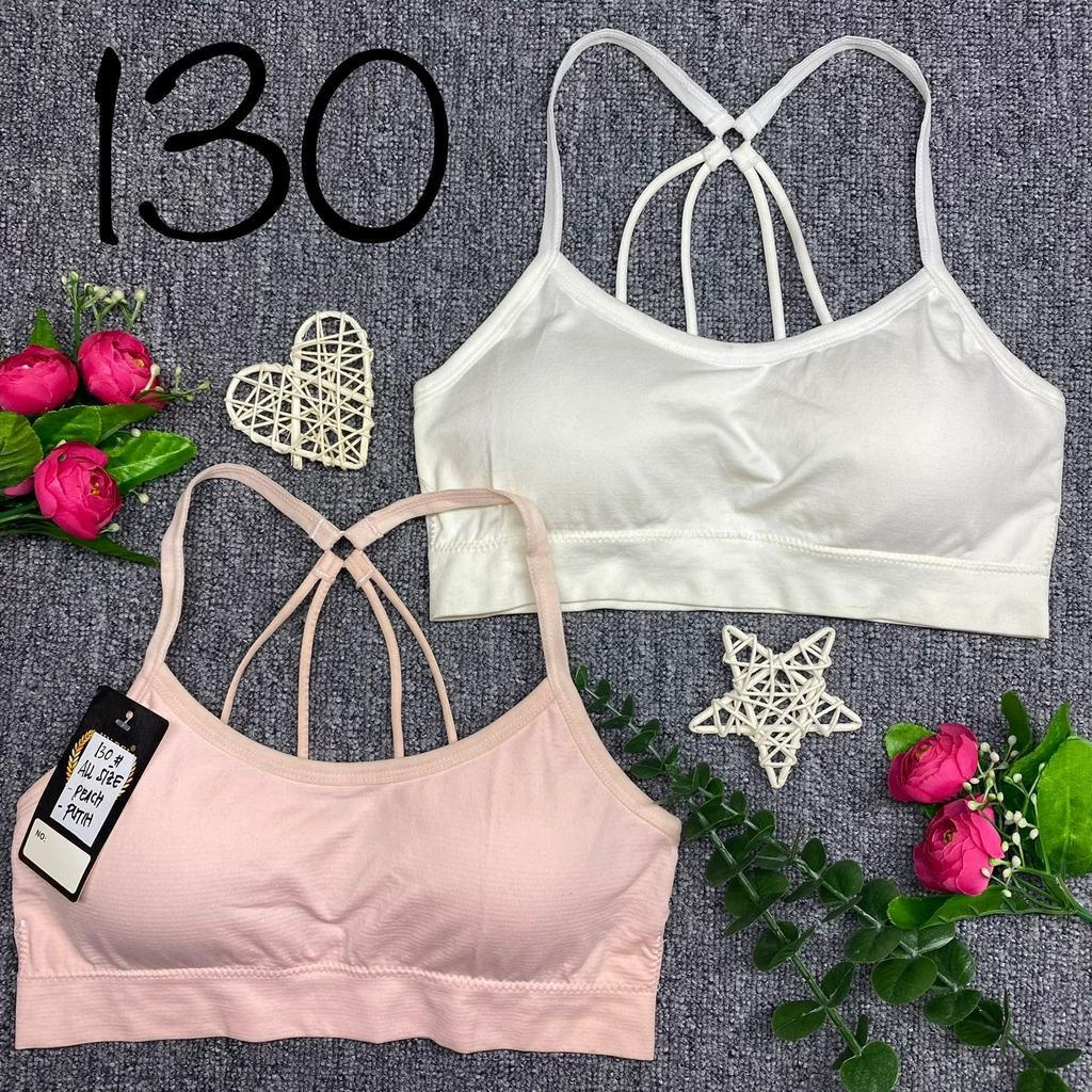 bra / bh wanita sport 130 busa tipis kain lembut