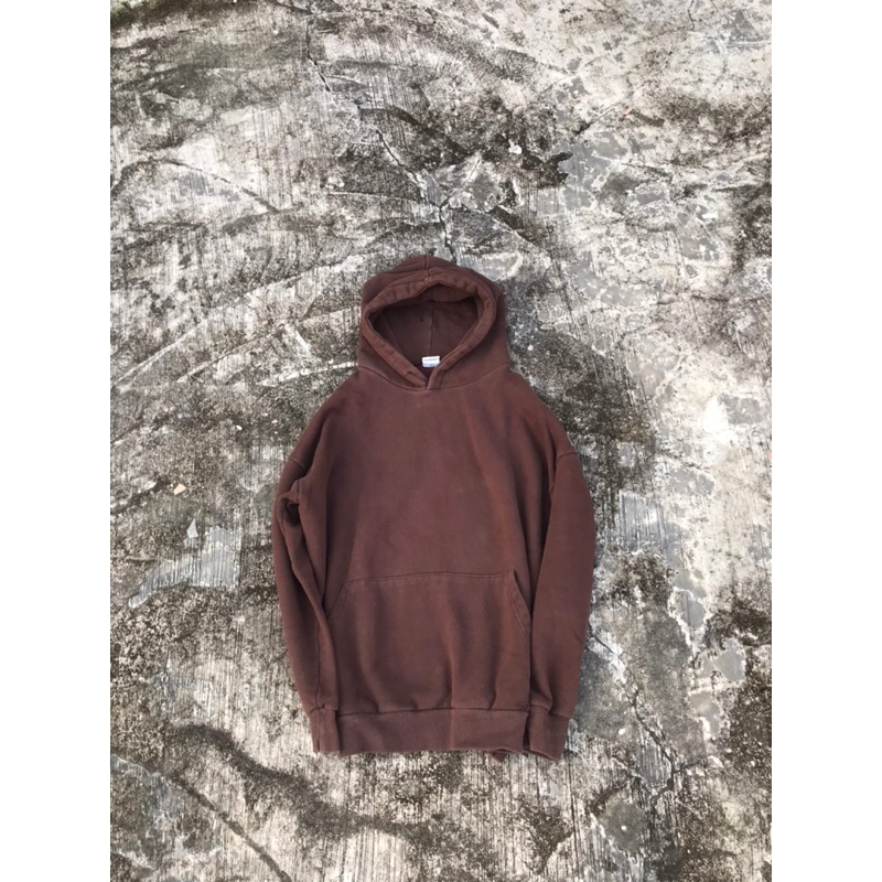 Hoodie brown by center
