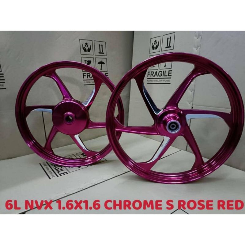 HL SPORT RIM S6 CNC SIZE 160/160-17 PNP AEROX155 | VELG ENKEI HL PALANG 6 CNC ALLOY ORIGINAL PRODUK 