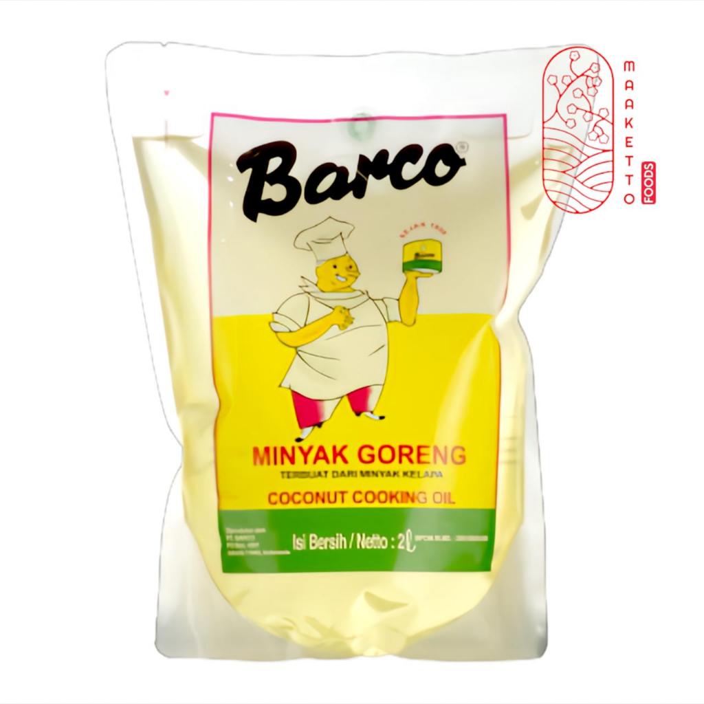 

Minyak Goreng Barco / Barco Coconut Oil / Barco Minyak Kelapa 2 Liter