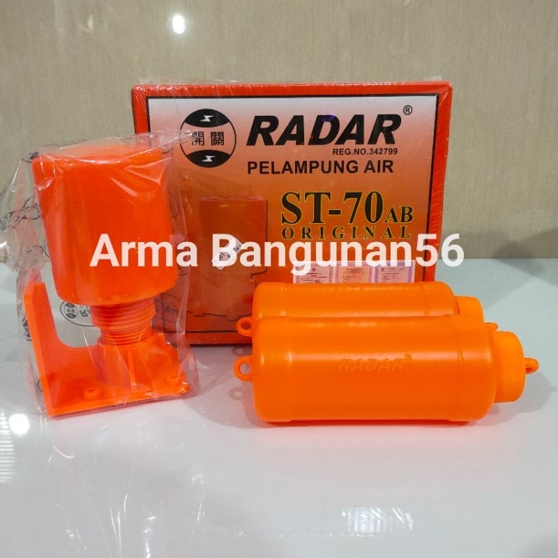 Radar Pelampung Toren Otomatis ST-70 AB Original / Saklar Ketinggian Air Tandon / Radar Tangki Air E
