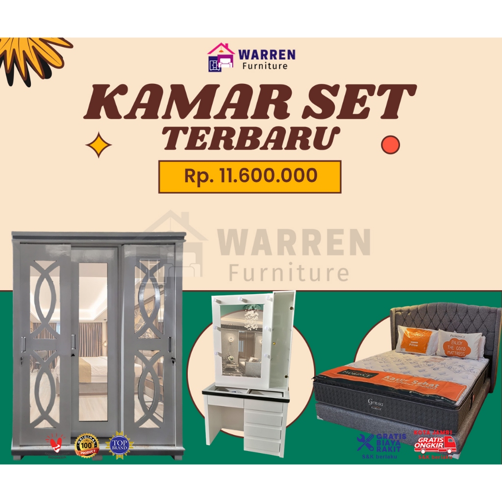 Kamar Set 11,6 Juta