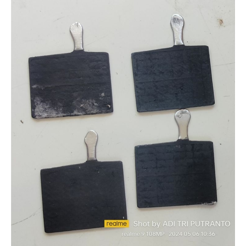 PLAT SEL POSITIF AKI MOTOR (+) UKURAN 3,5Ah