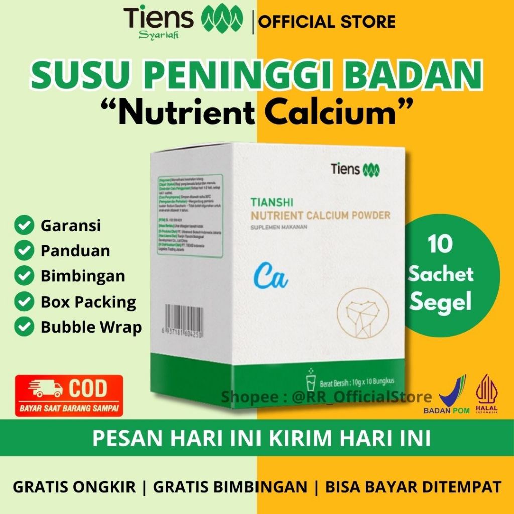 TIENS SUSU PENINGGI BADAN S GROW TERBAIK DI DUNIA