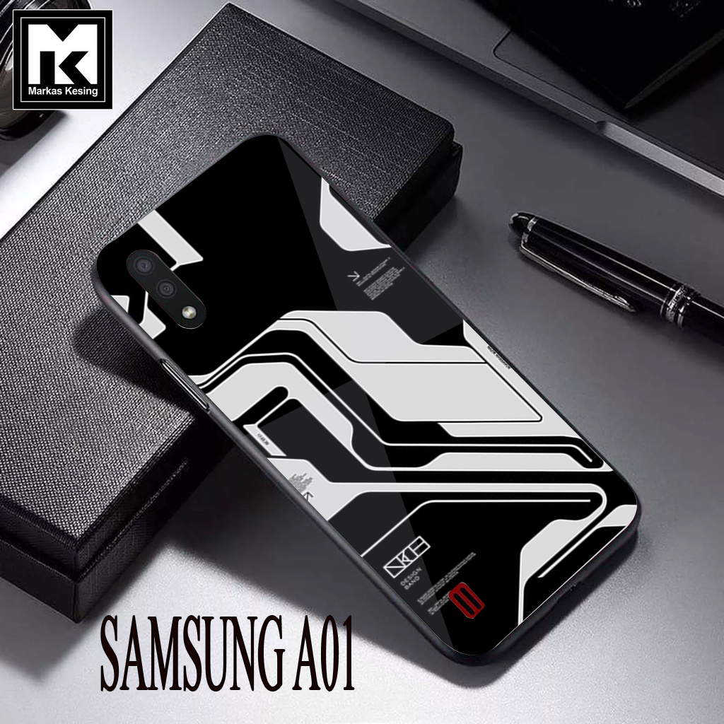 Case Samsung A01 - Casing Samsung A01 - ( SYMETRIC ) - Case Hp - Casing Hp - Softcase Hp - Softcase 