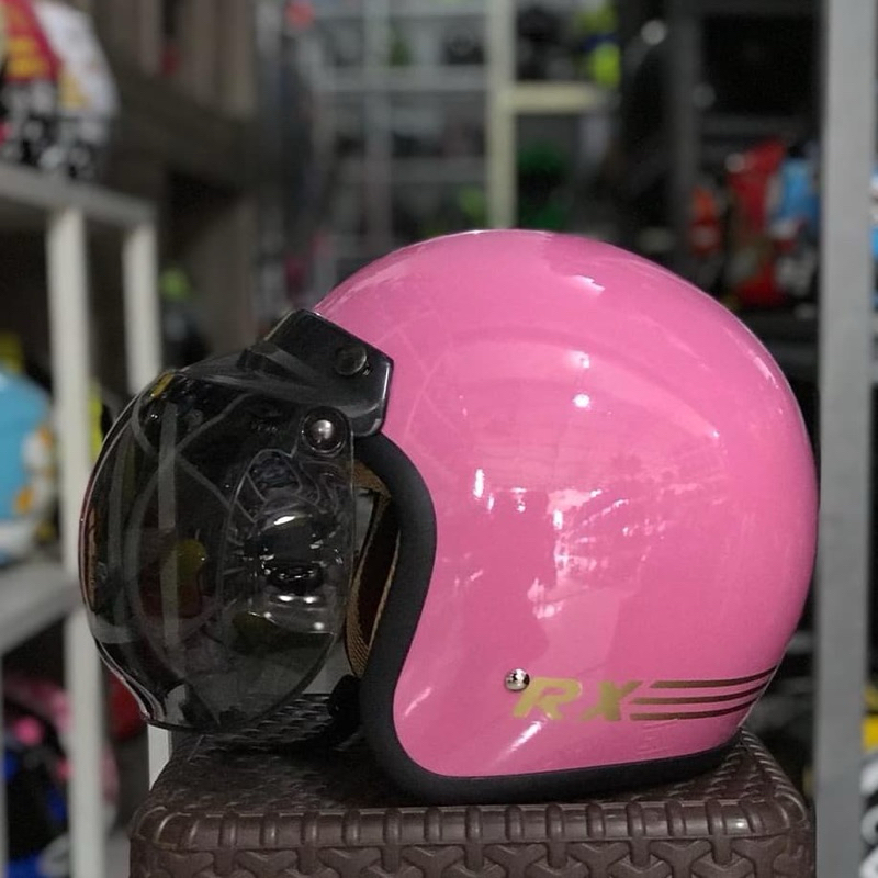 Helm Bogo RX / M2 Warna Pink Berkualitas-SNI