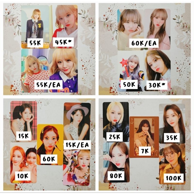 WJSN PC Photocard - (Mostly) Luda, Dayoung, Exy, Dawon