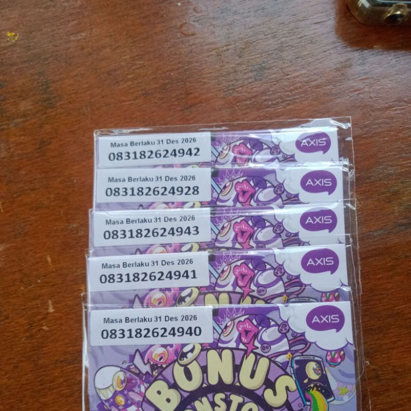 kartu Axis 3g GB exp Agustus 2026