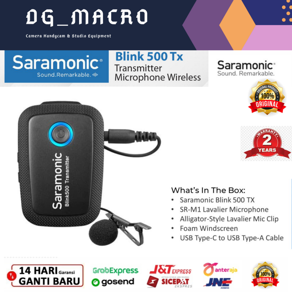 Saramonic Blink 500 TX Transmitter Microphone Wireless
