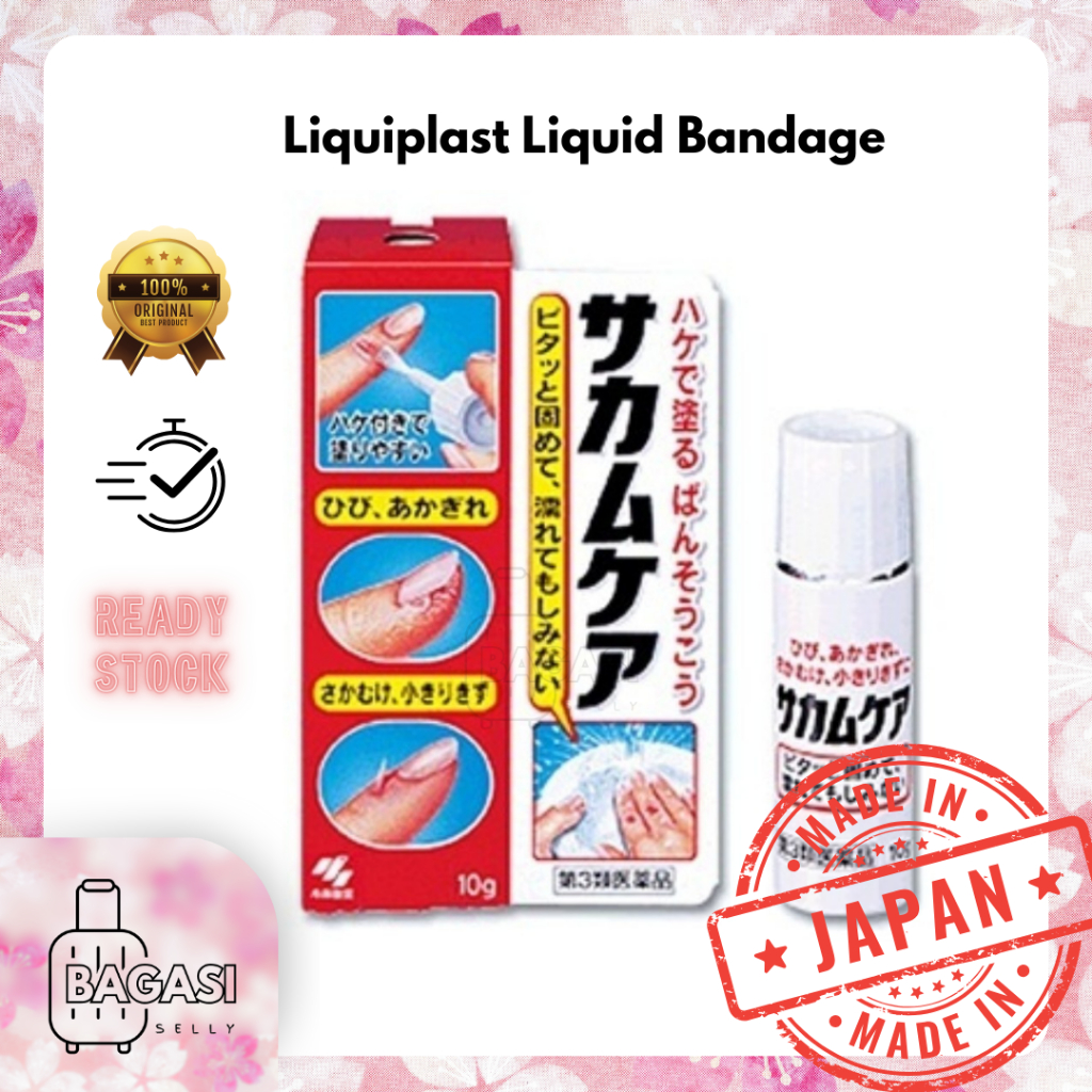 Liquiplast Liquid Bandage - Plaster Cair Jepang Kobayashi