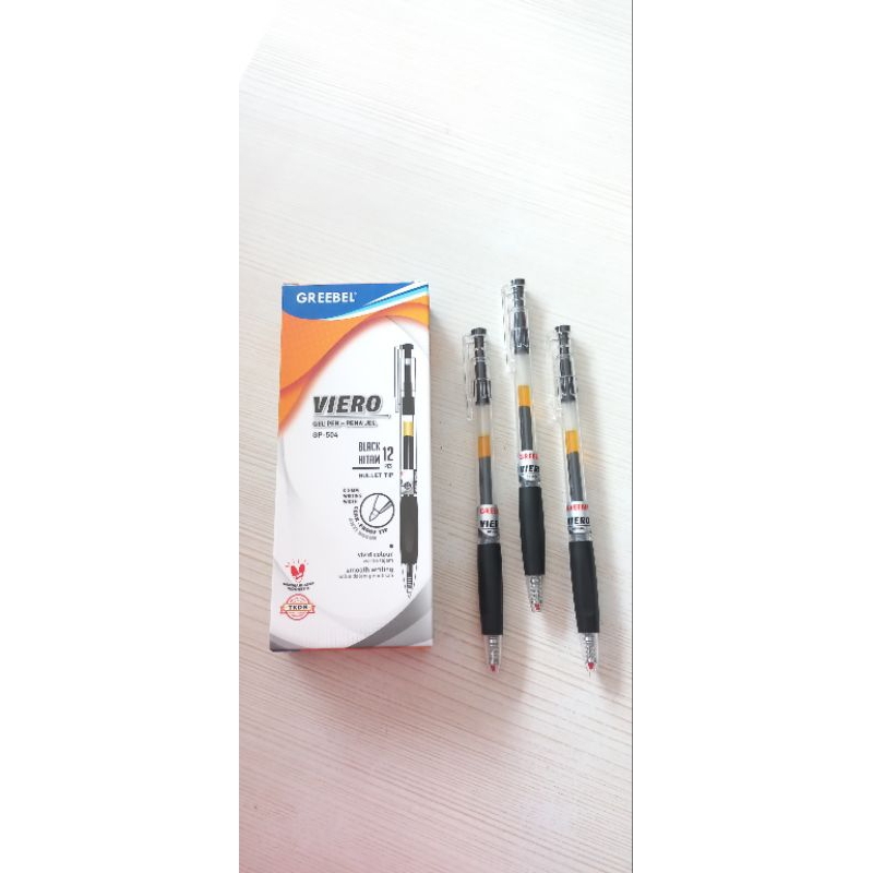 

Bolpen Greebel Gel GP-504 Viero / Pena Cetek Retrac Grebel