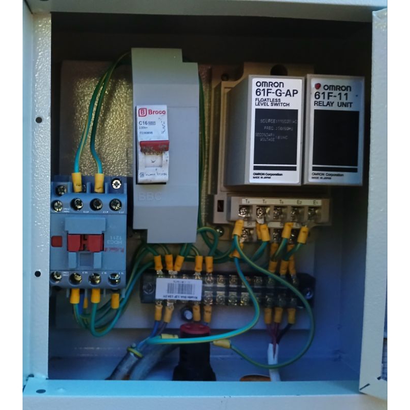 panel sensor otomatis sumur kering dan air tandon