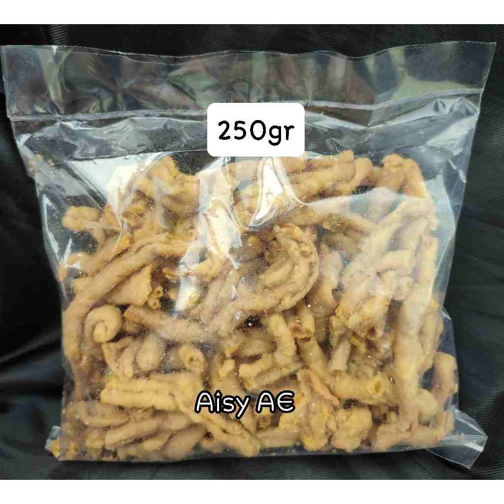 

Kripik Usus Ayam Nashwa/ Kripik Usus 250gr / Kripik Usus Original