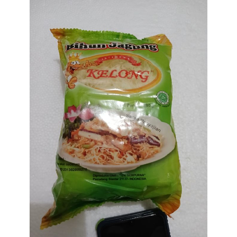 

BIHUN JAGUNG ISTIMEWA KELONG 280 GRAM 4 KEPING PROMO