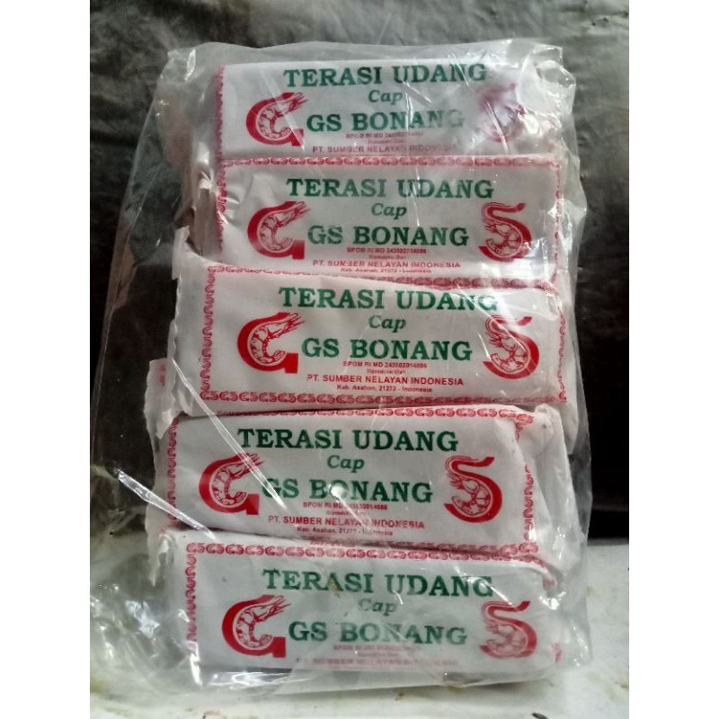 

[RESELLER] Terasi Udang Cap GS Bonang || 1 Pack 10 biji