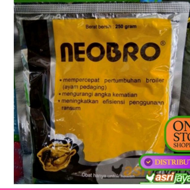 Vitamin Ayam Broiler Neobro 250 gr Medion