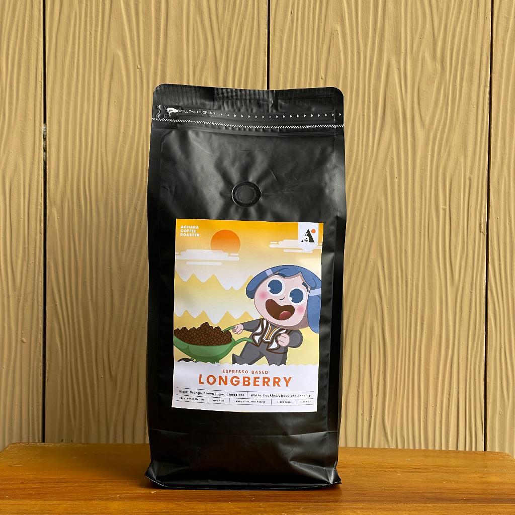 

Kopi Espresso Longberry 1000gr - Aghara Coffee Roaster