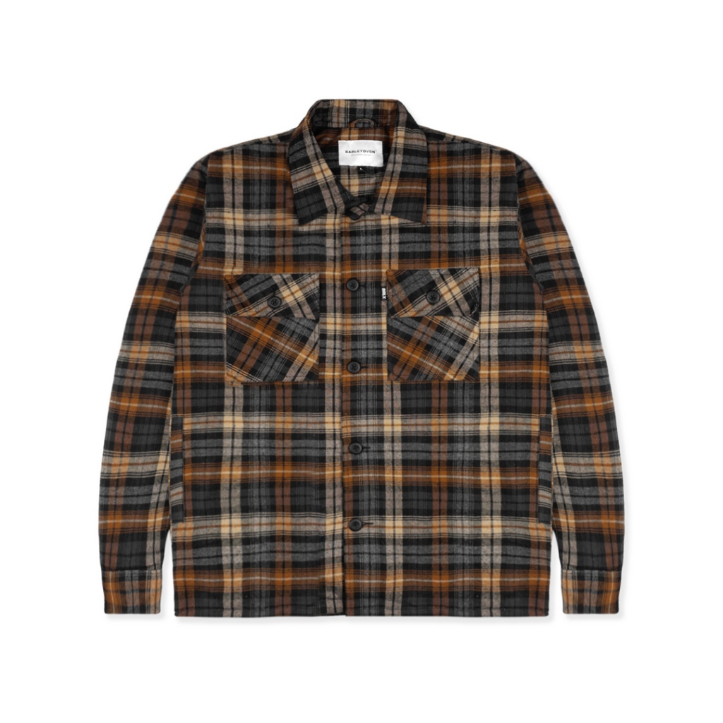 Barley Division Flannel Jacket 02