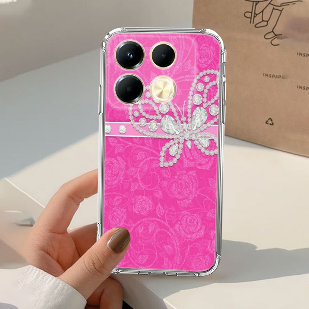 CASE INFINIX NOTE 40 - Casing INFINIX NOTE 40 PRO 5G Terbaru 2024 AERO STORE [ MOTIF 53 ] Silikon - 