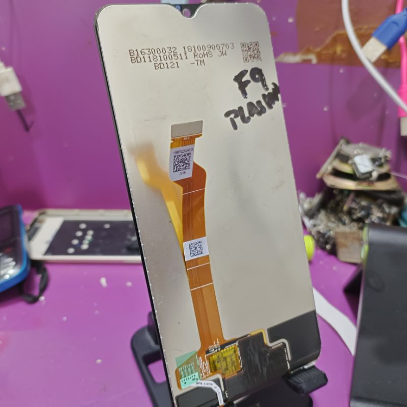 LCD ori Copotan Oppo F9