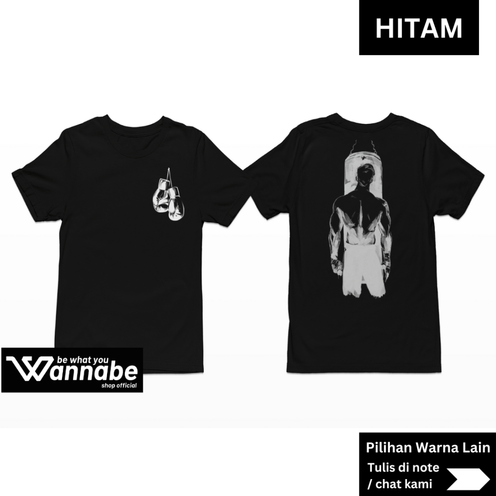 KAOS BOXING BOXER SIZE S - 7XL DEWASA BIGSIZE JUMBO PREMIUM DAN KAOS ANAK READY