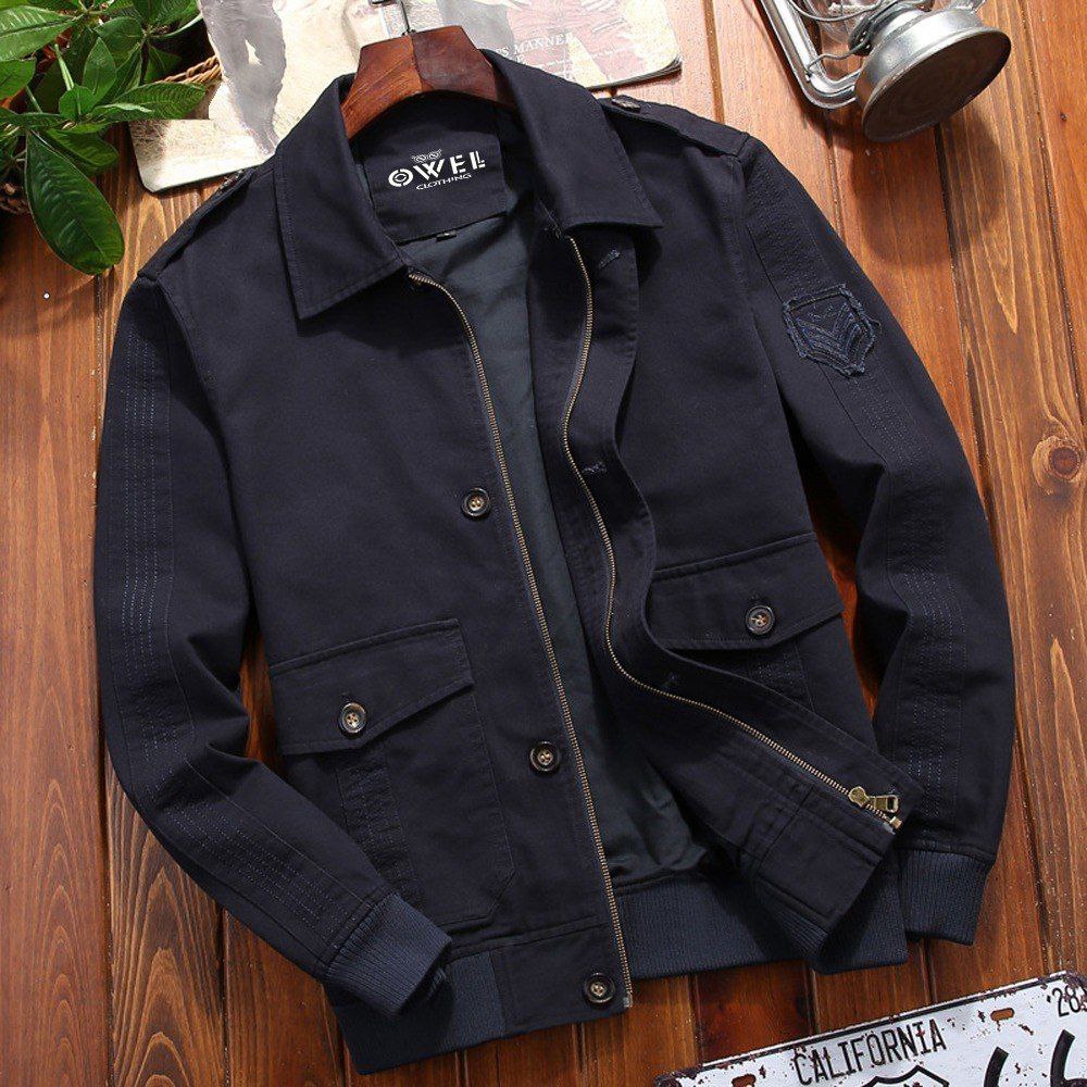 JAKET BOMBER MILITARY / JAKET TRUCKER / owELL STORE