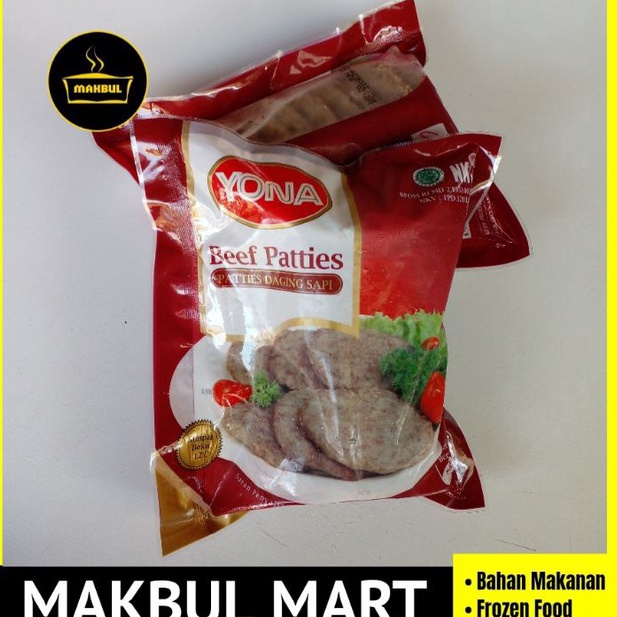 

Terlaris Yona Beef Patties 5gr