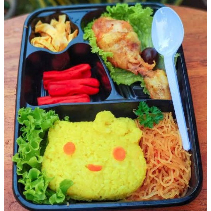 

DiSkon nasi kuning bento
