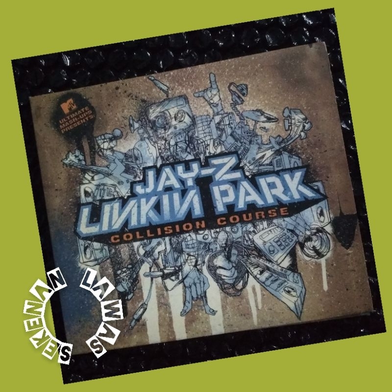 VCD Linkin Park & Jay Z - Collision Course (Mulus)