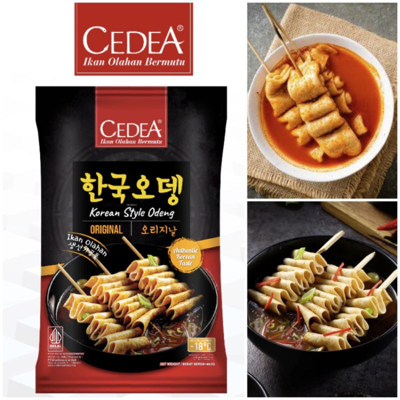 

Cedea Korean Style Odeng Original 480 Gram