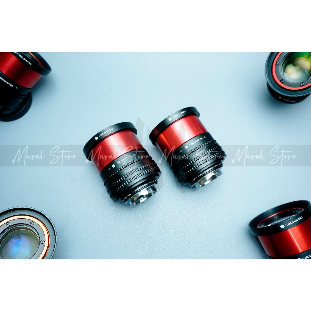 LENSA MANUAL ISCO ULTRA STAR HD PLUS 80mm F/1.85-2.4 MADE IN GERMANY