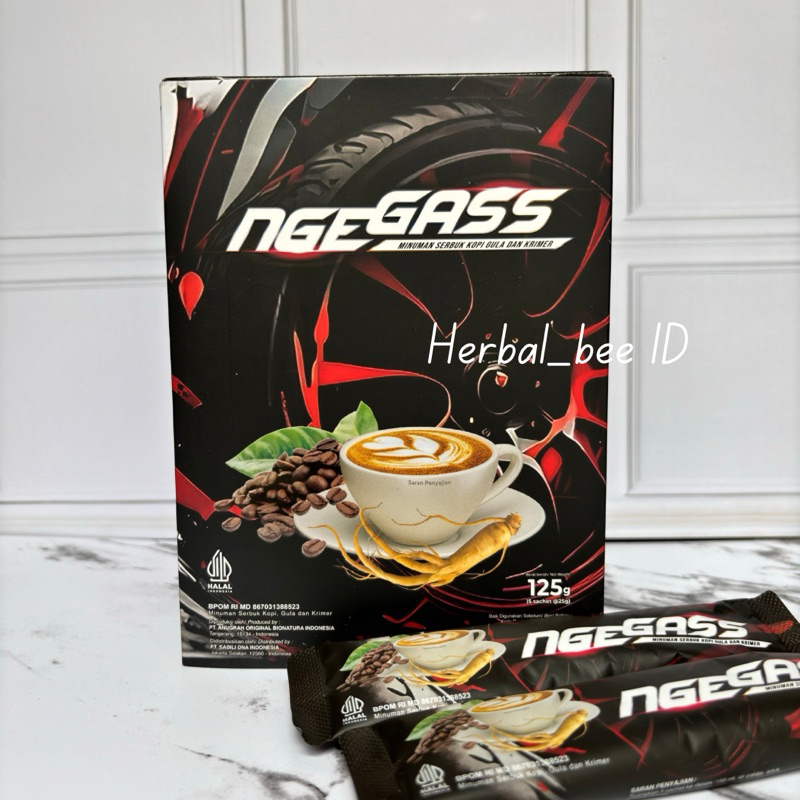 

KOPI NGEGASS ORIGINAL KEMASAN 1 BOX (ISI 5 SACHET) MINUMAN SERBUK KOPI GULA DAN KRIMER