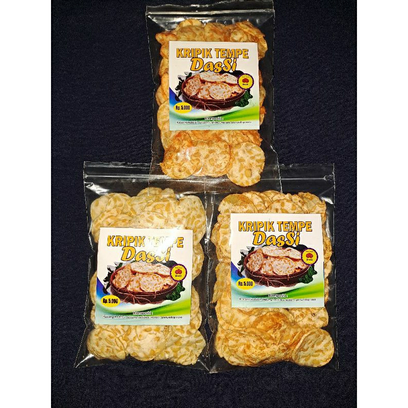 

Kripik Tempe kriuk tahan lama