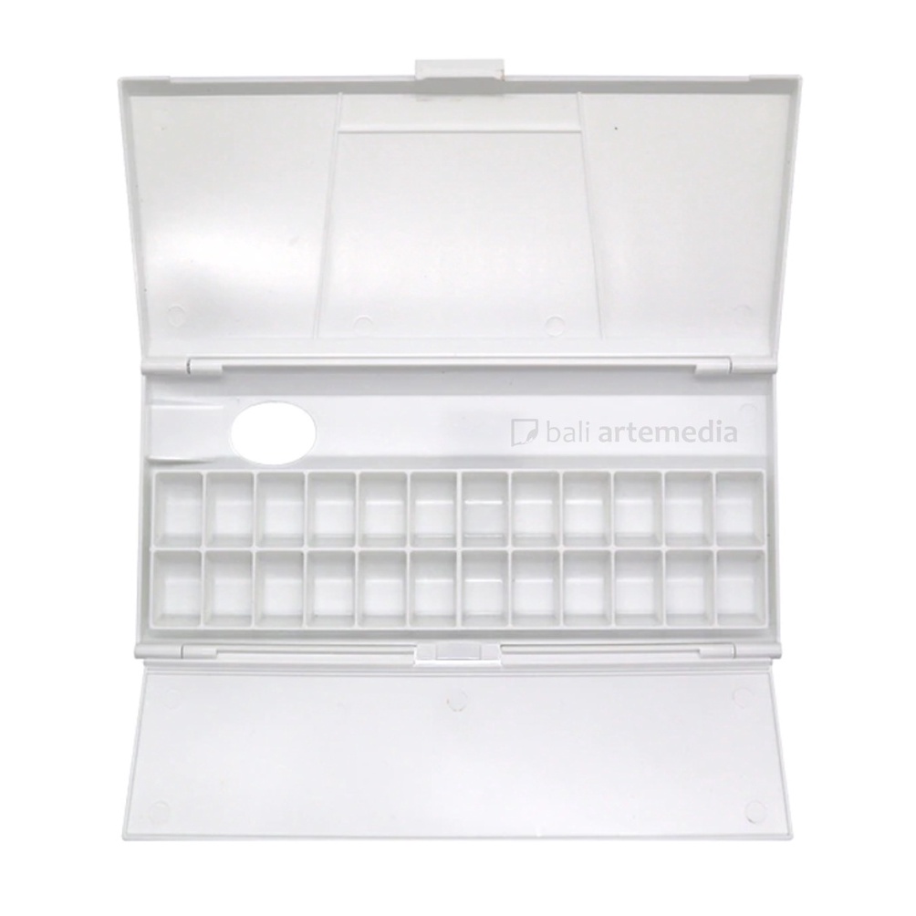 

KODE Q7P9 Watercolour Foldable Paining Palette Box 24 Grid