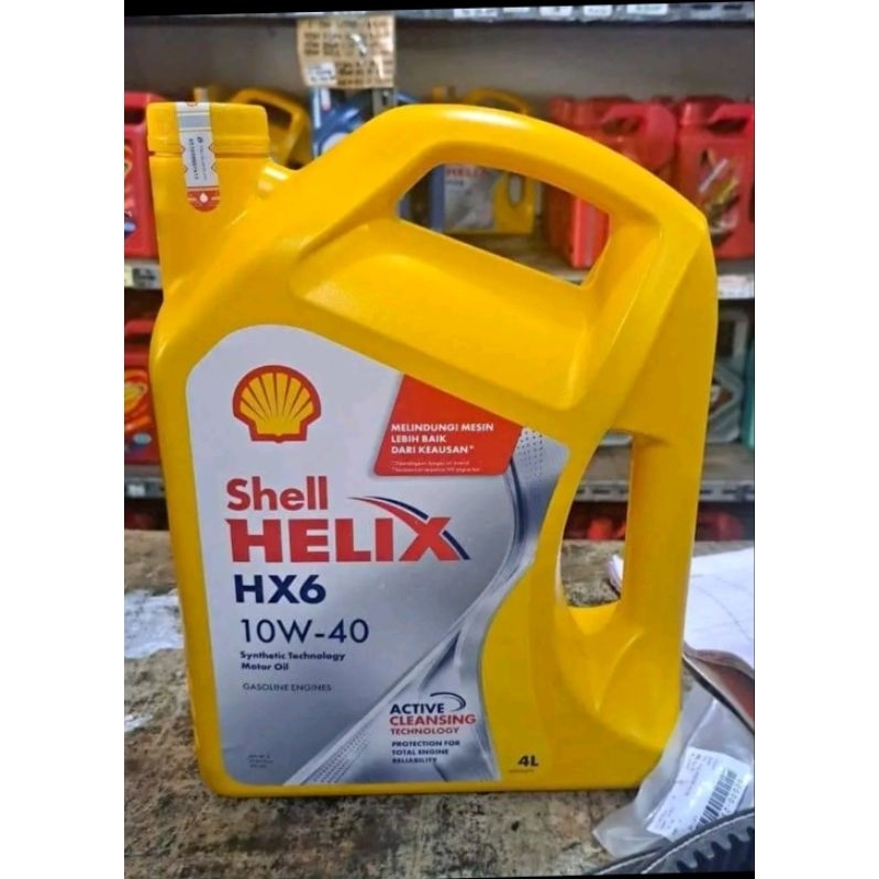 oli mobil Shell helix hx6 Shell helix hx5