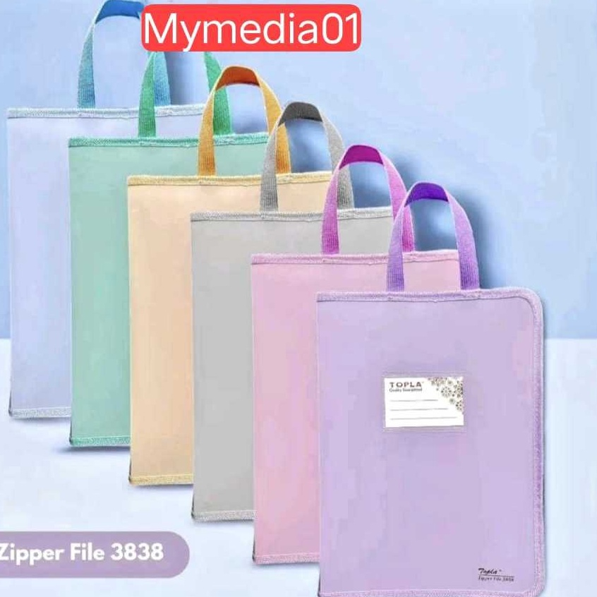 

Promo Puas ZIPPER BAG ZIPBAG MAPTAS FOLDER RESELETING A4 TOPLA 3838 TERMURAH
